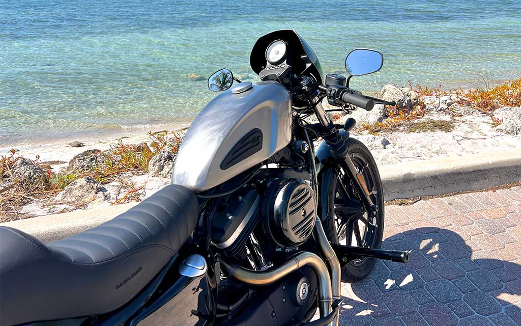 Rent A Custom Sportster Iron 883 Cafe Racer For $99.99 | Harley