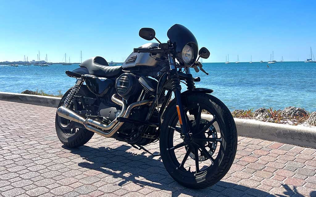 Rent A Custom Sportster Iron 883 Cafe Racer For $99.99 | Harley