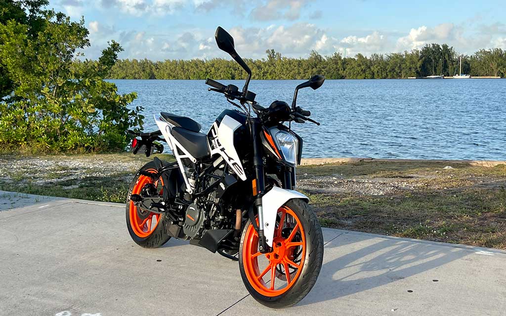 Rent a KTM 200 Duke in Miami FL | Miami Motorcycle Rentals
